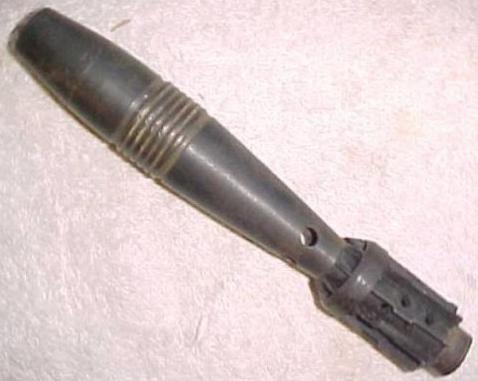 Spanish Civil War 3cm Mortar Bomb - Click Image to Close